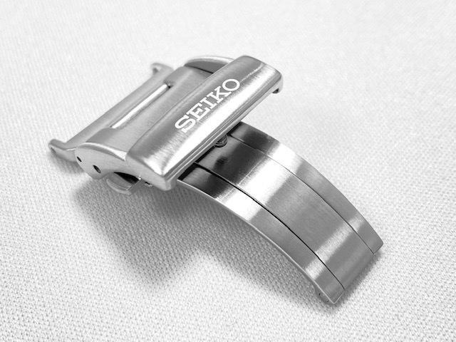B23S51SA00W Seiko 18mm for and via D-Buckle SARN003/ 4S36-00A0 others. (Ships Nekoposu)