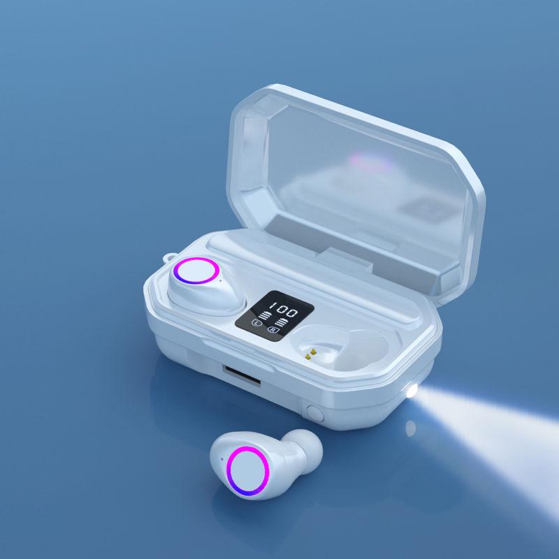 M12 TWS Wireless Bluetooth Earphones CVC8.0 Denoise HiFi Stereo Headset IPX7 Waterproof Noise Reduction Headphones Sport Gaming Music Earbuds