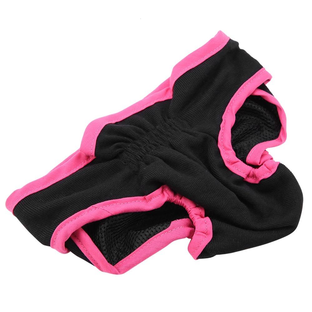 Soft Fabric Dog Sanitary Pant Adjustable Sticky Strap Pet Period Underwear  Dog Estrus