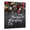 GLASS PLATE BOARD PANEL TABLETOP 40x52 CHRISTMAS