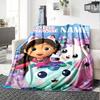 Customizable Gaby's Bubble House4 Throw Blanket – Personalized Name, All-Season Cozy Snug Blanket, Machine Washable, Personalized Blanket