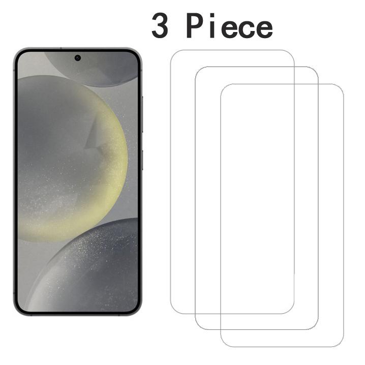 For Samsung Galaxy S24+ Screen Protector Screen Full Coverage High Quality Transparent Tempered Glass Film 2.5D edge 9H Hardness