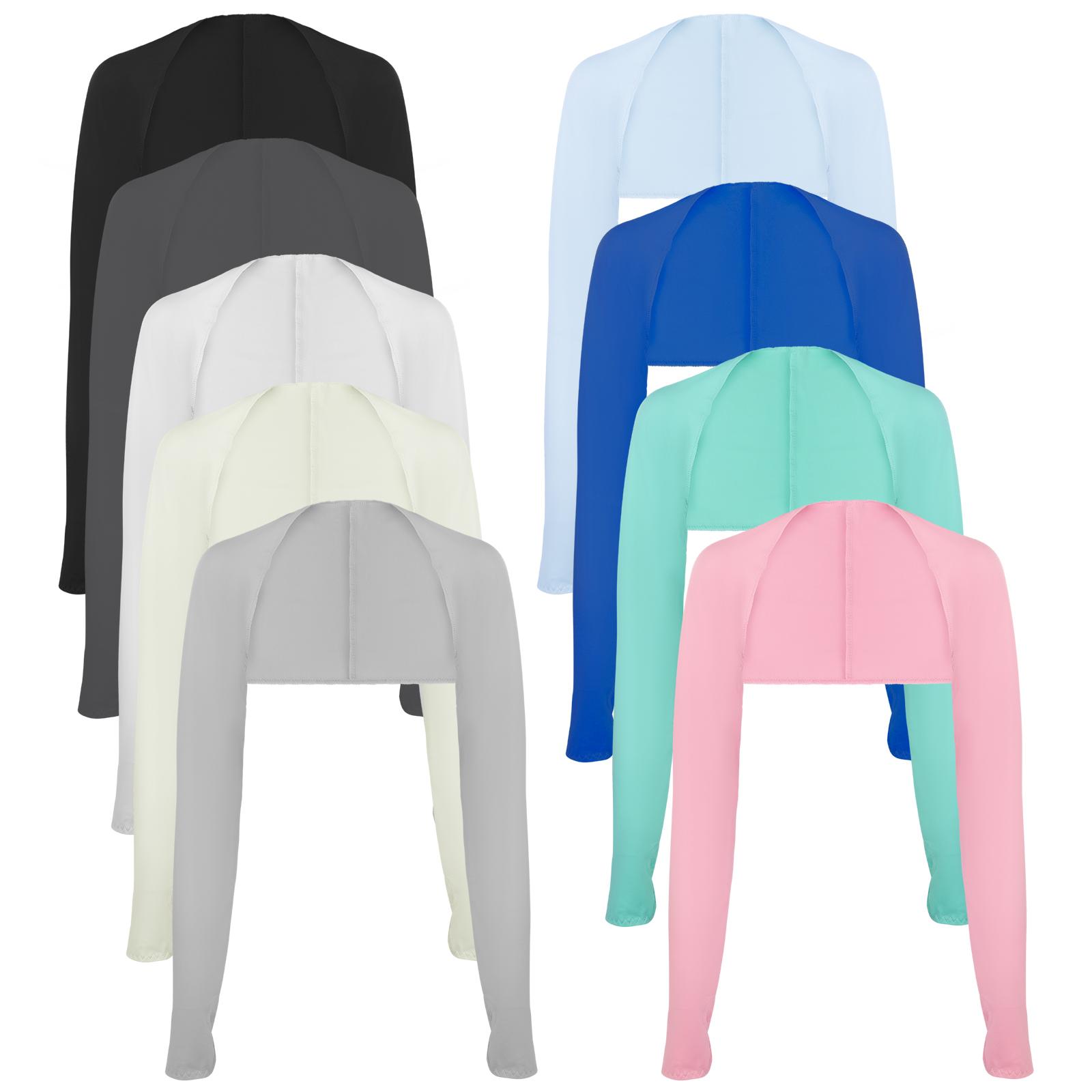 

9 шт. Охлаждающая накидка, нарукавники для защиты от солнца для женщин, с отверстием для пальцев, для активного отдыха, спорта, езды, гольфа чёрный