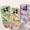 For Infinix Zero 40 4G 5G Back Cover 6.78" On Infinix X6860 X6861 Capa Flower Butterfly Women Fashion Phone Case Liquid Silicone
