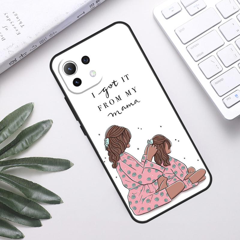 Mom Daughter Girl Son Dad Case For POCO F5 X3 X5 Pro F3 F4 GT M5s C40 Back Cover For Xiaomi 13 12 Lite 11T 12T Pro 12X
