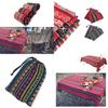 Premium Abstract Outdoor Picnic Tablecloth With Tribal Native American Print 43 X 55 Inches