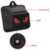 Nighttime Animal Repellent System, Solar Powered Predator Eyes Deterrent with Red LED Flashing Lights, Animal Deterrent for Yard Farm Garden Coop,