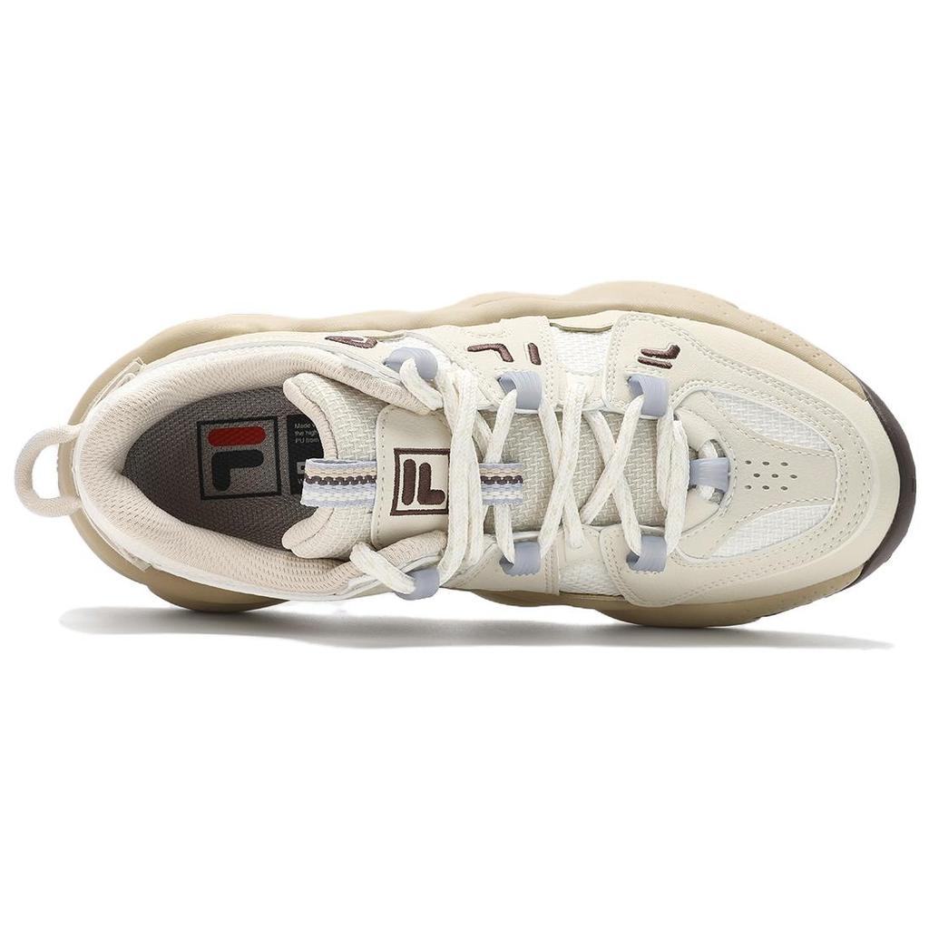 New FILA Panini Running Shoes 'White Beige' Women's F12W412111FGW