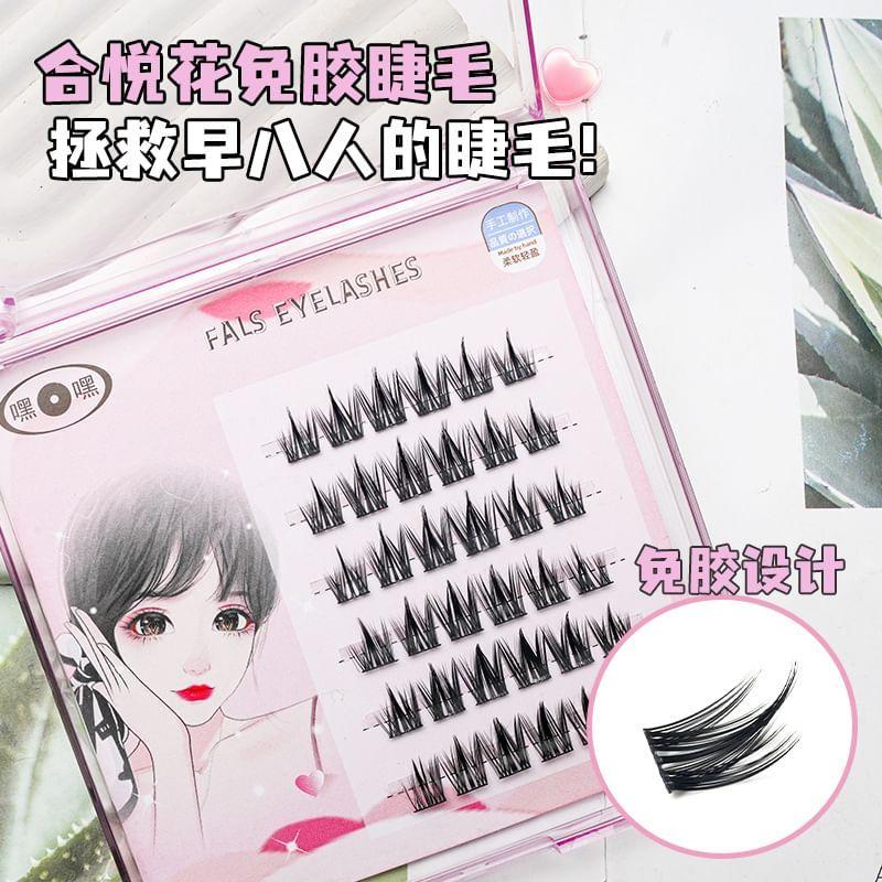 Lactacia - Individuelle Cluster Wimpern ohne Kleber