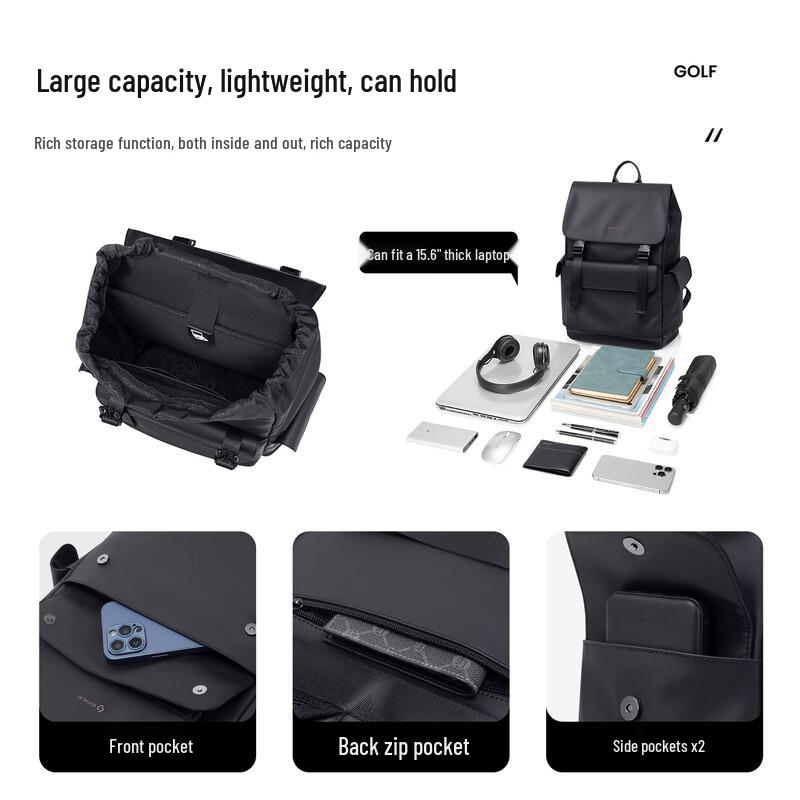 GOLF Men's 16-inch Laptop Travel Backpack