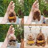 Marmots Plush Keychain With Effects For Backpack Decor