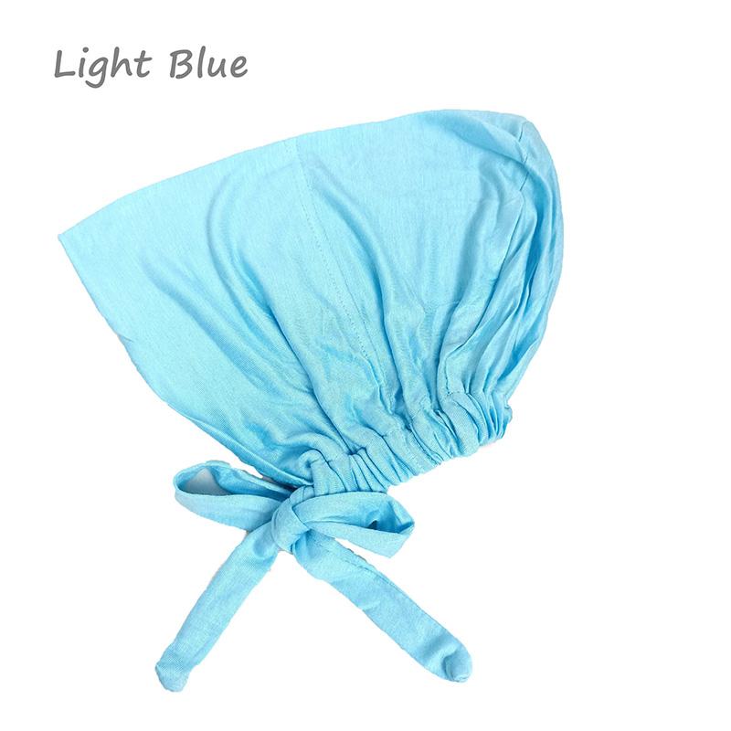 Unter-Schal Hijab Kappe Damen Stretch Unterkappen Einfarbig Hijab Unter-Schal Frau Hijab Kappe Unisex Hijab Hüte Turbane für Damen