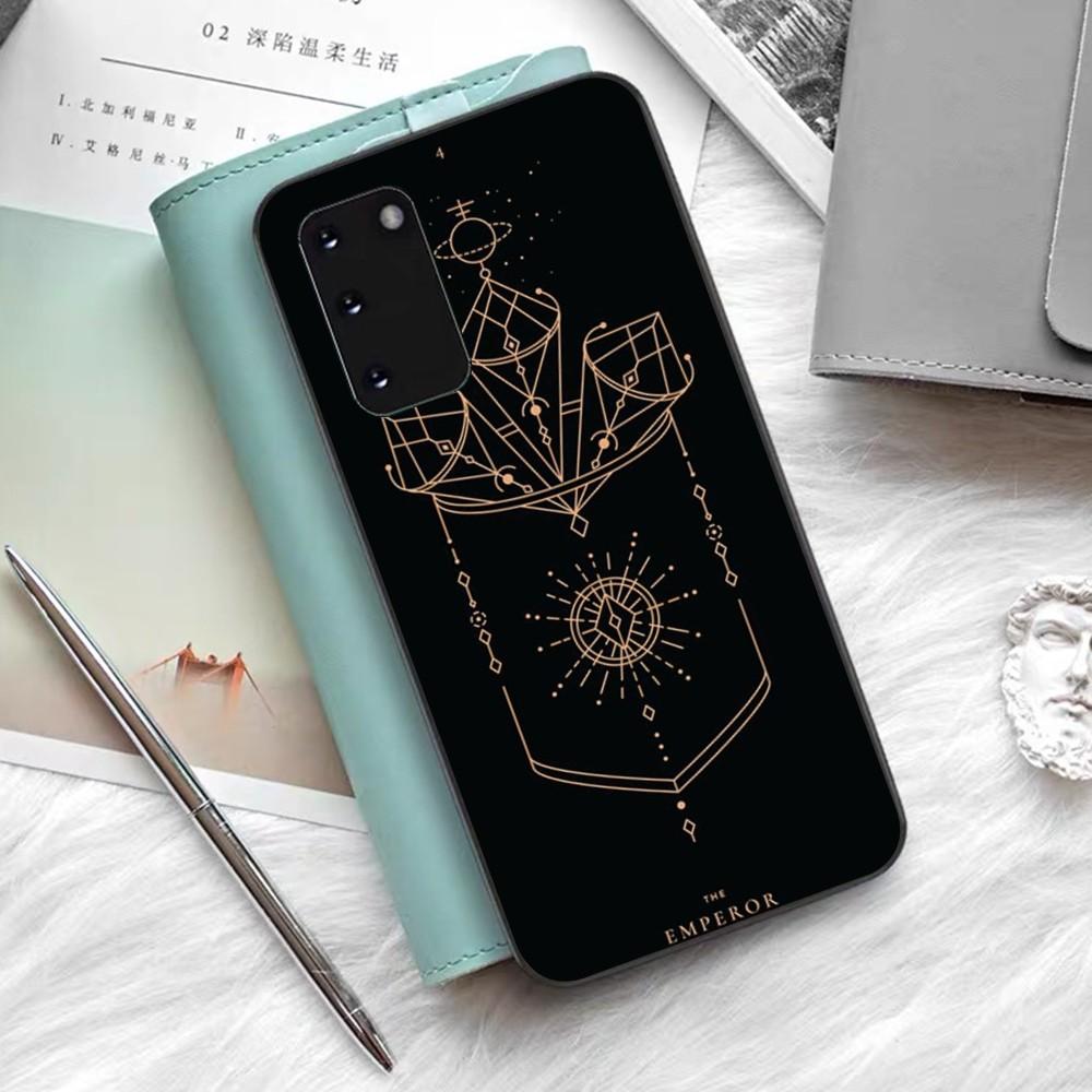 

Witches Moon Tarot Mystery Totem Phone Case For Samsung S 9 10 20 21 22 23 30 23 24 Plus Lite Ultra FE S10lite Fundas Samsung S30 Ultra 5G