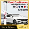 Auto Speziell für Voyah Free Dreamers Lackreparaturstift Ausbesserungs Kratzentferner DIY Auto Zubehör Schwarz Weiß Blau Grün