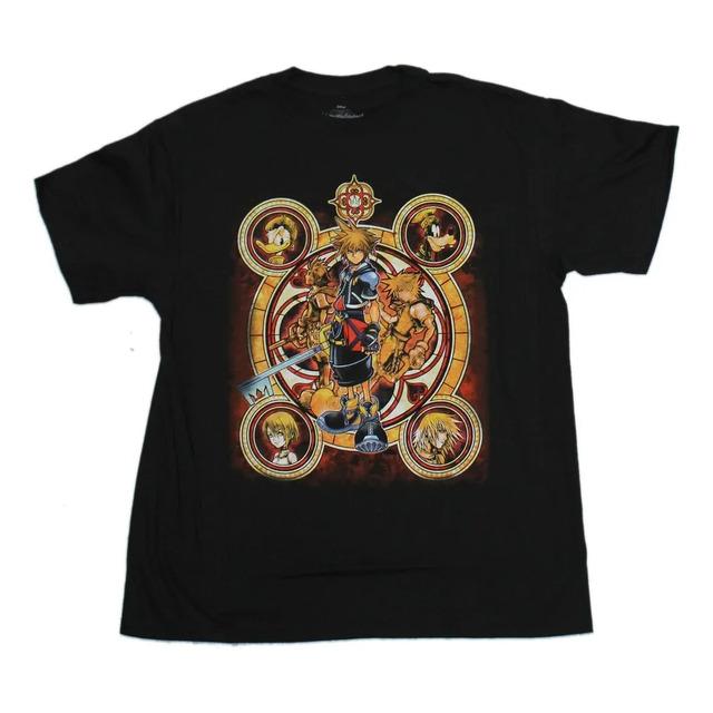 Camiseta Sora Donald Goofy De Kingdom Hearts M