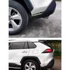 Accessoires de voiture compatibles avec Toyota RAV4 2019-2025 Ensemble de 4 pièces de protections d'angle de pare-chocs avant+arrière Extérieur