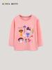 European Style Girls' Autumn Long-Sleeve Printed Pullover