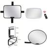 Baby Safety Car Mirror With Antiflip Adjustable Acrylic For Infant Rearview Visibility