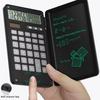 2in1 Scientific Calculator Foldable Office LCD Drawing Pad  Finance Accounting Tool