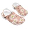Printed EVA Yard Clogs Women Men Ventilated Slip On Lightweight Garden Yard Home Bathroom Casual Walking Home Slippers Soft Fit