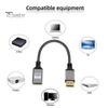 Male To Female HDMI-compatible Adapter Cable 4K Metal Laptop Extension TV Audio Video Transfer Converter Data Cord Monitor