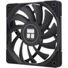 Thermalright 120mm Case Cooling PWM 1800 High Easy PC Case Fan TL-C12015B Fan, 4-PIN Control, RPM, Airflow, S-FDB Bearing, Black, Installation,