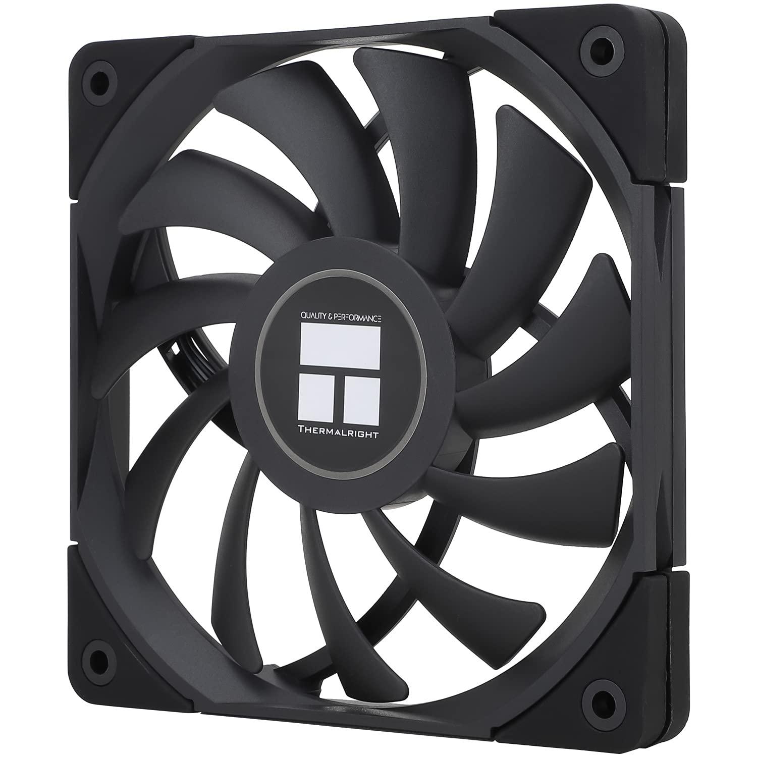 

Thermalright 120mm Case Cooling PWM 1800 High Easy PC Case Fan TL-C12015B Fan, 4-PIN Control, RPM, Airflow, S-FDB Bearing, Black, Installation,