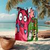 Ultra-Soft Beach Towel with Little My Theme,Ideal for Pool - Camping, Diving - Perfect Travel Essential, Vibrant Beach Towel.