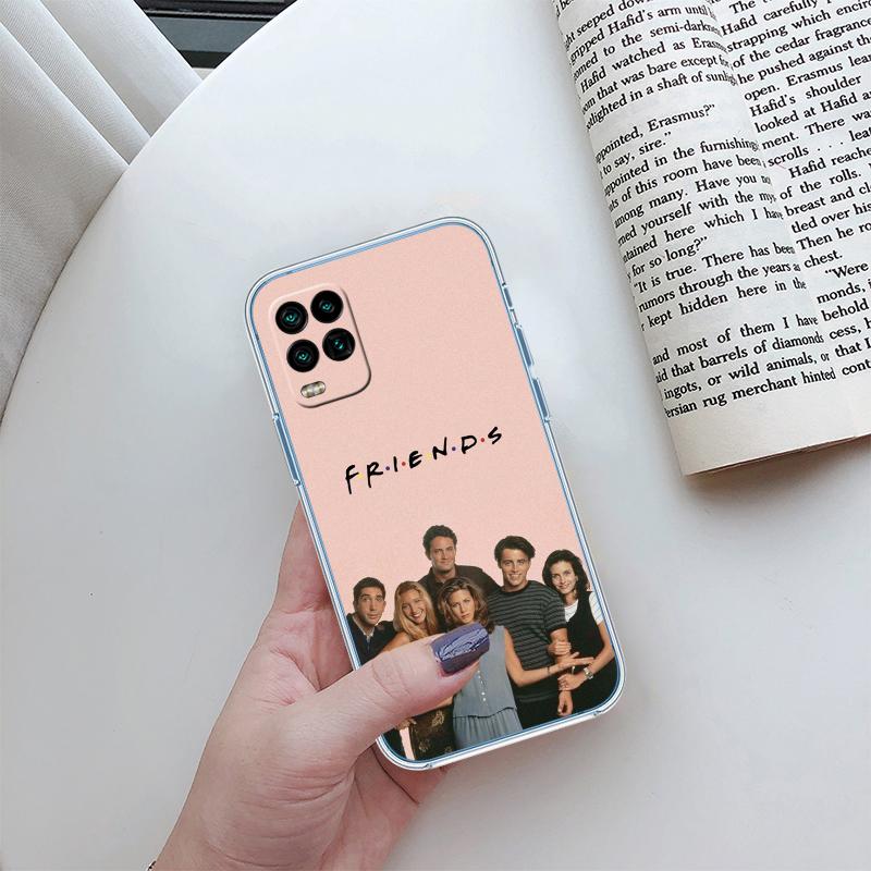 RP29 F-friends Transparent Phone Case for Motorola Moto G7 G8 G9 G84 G85 G73 G24 G15 Z2 Play Power Plus