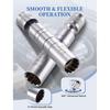 Magnetic Swivel Spark Plug Socket Set, 14mm 16mm 3/8 Inch Drive | 14Mm and 16Mm Magnetic Swivel Spark Plug Sockets with Thin-Wall 3/8 Inch Drive