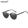 Warblade Women Sunglasses Small Round Polarized Sun Glasses Vintage Men Driving Steampunk Glasses Uv400 Eyewear