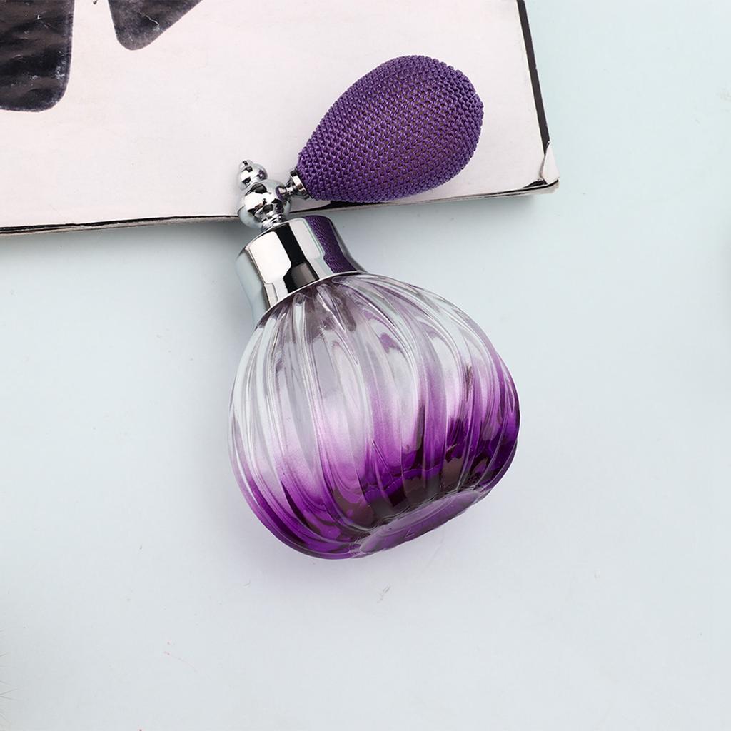 90ML Retro Style Glass Empty Perfume Spray Bottle Refillable Perfume Atomizer Dispenser Bottle