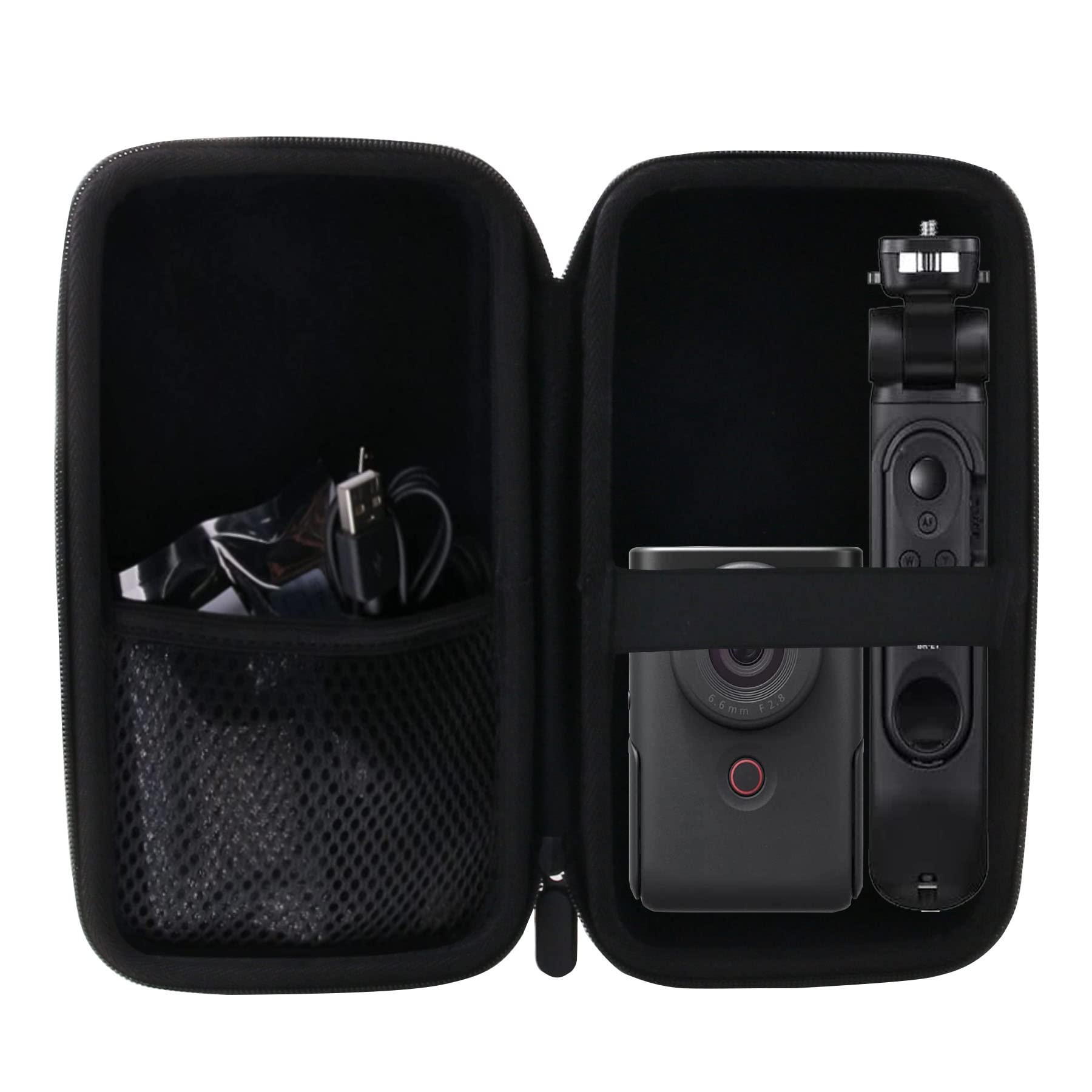 

WERJIA Storage Case Compatible with Canon Vlog Camera PowerShot V10 (Large)