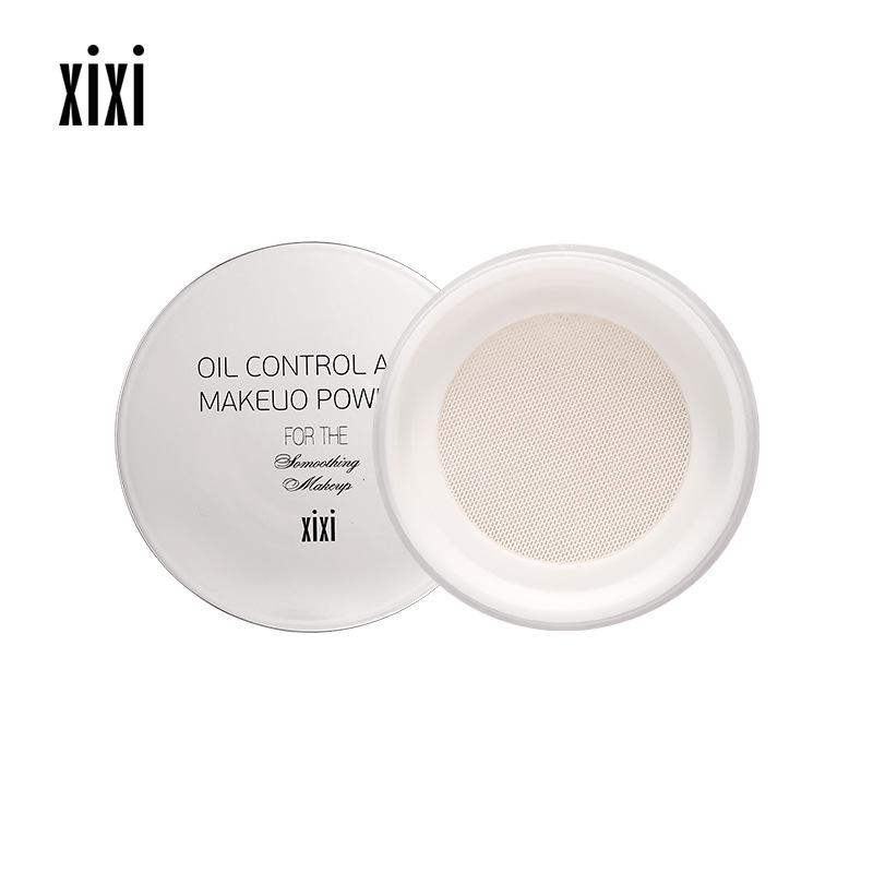 Xixi Matte Waterproof Oil Control Loose Powder: Long-lasting, Sweatproof, No Smudge Setting Powder.
