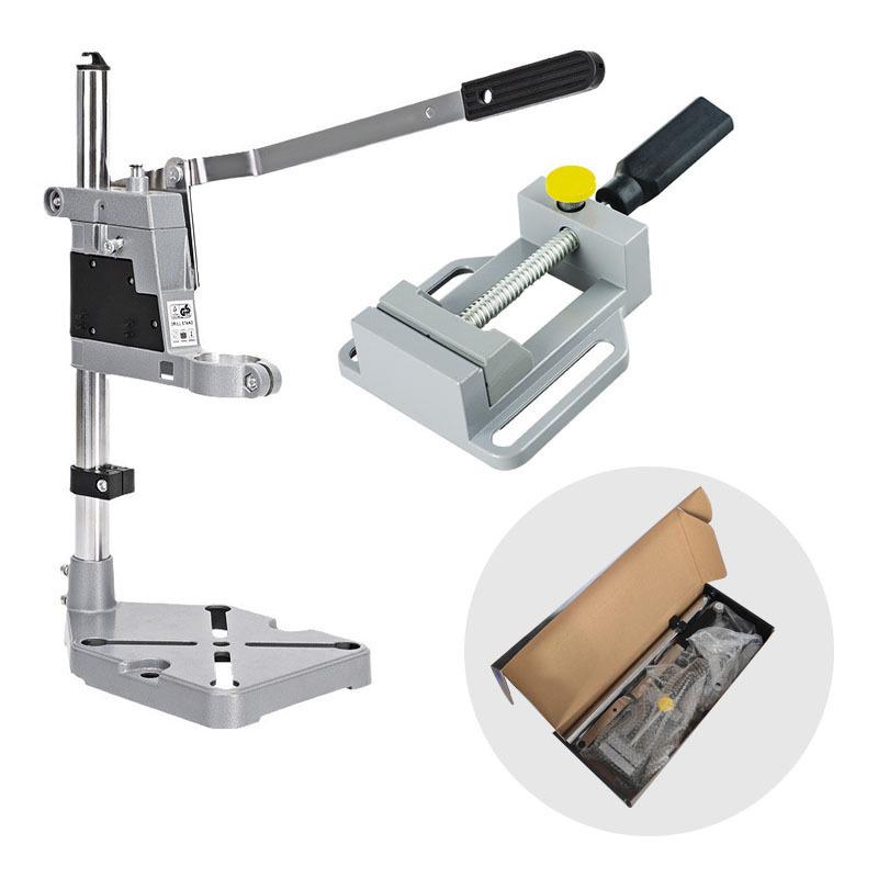Multi-Function Hand Drill & Angle Grinder Stand for Bench