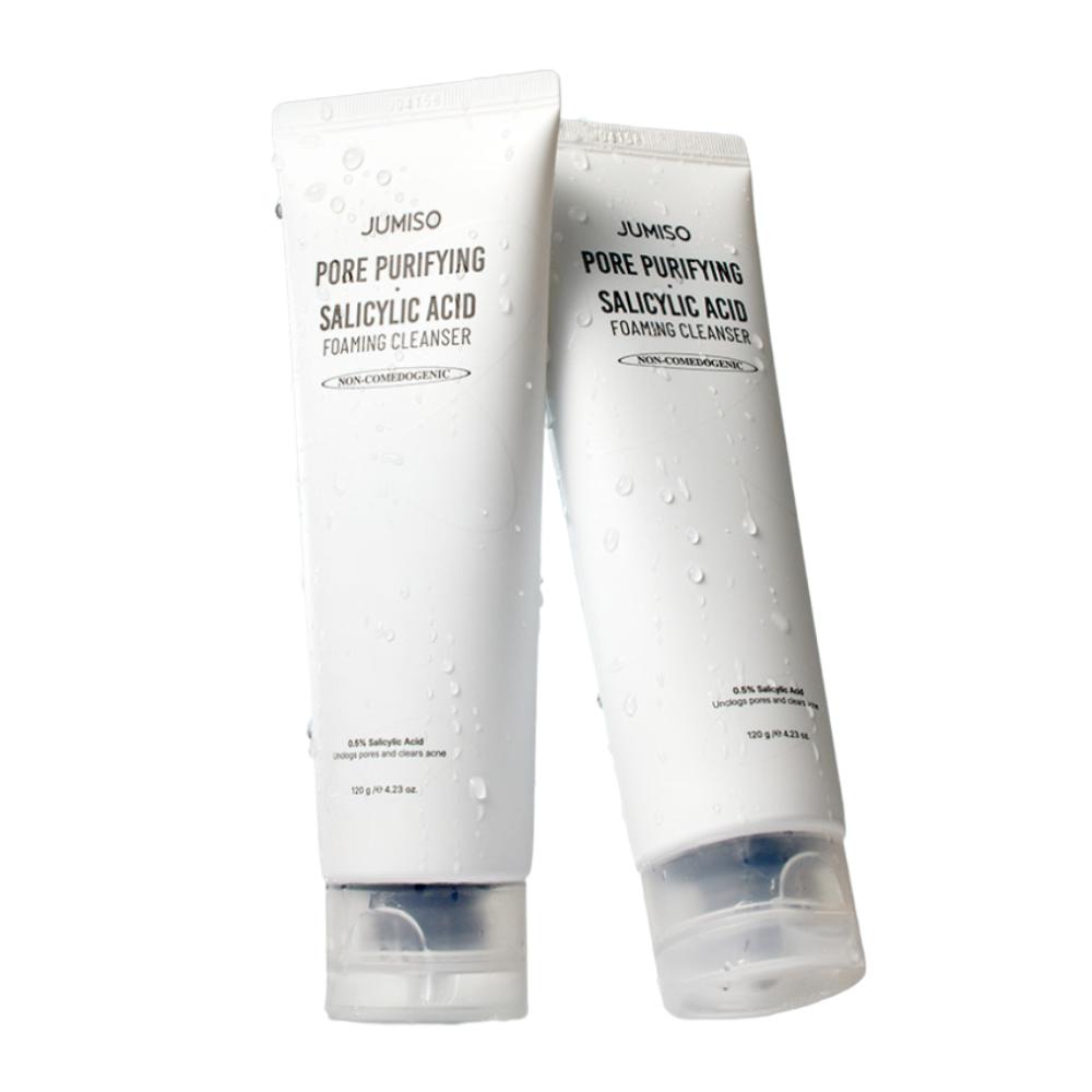 Jumiso Pore Purifying Salicylic Acid Cleansing Foam 120ml, 2-Pack