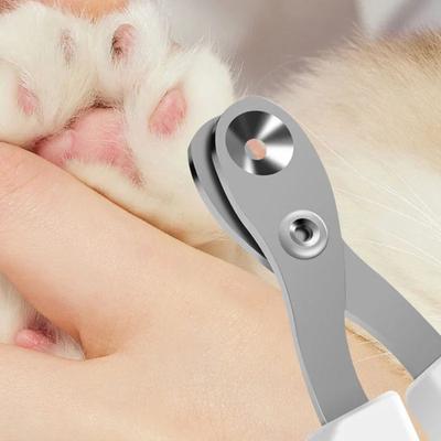 Professionelle Katzennagelschere für kleine Katze Hund Edelstahl Welpenkrallenschneider Haustiernagelpflege Schere Schere Trimmer