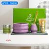 4/6/7PCS Matcha Teaware Set Bamboo Tea Brush Ceramic Tea Bowl Composition Chinese Traditional Handmade Matcha Tea Tool Set