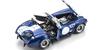 Kyosho Original 1/18 Scale Shelby Cobra 427S/C (Blue/White Stripes) Finished Model KS08048BLMW