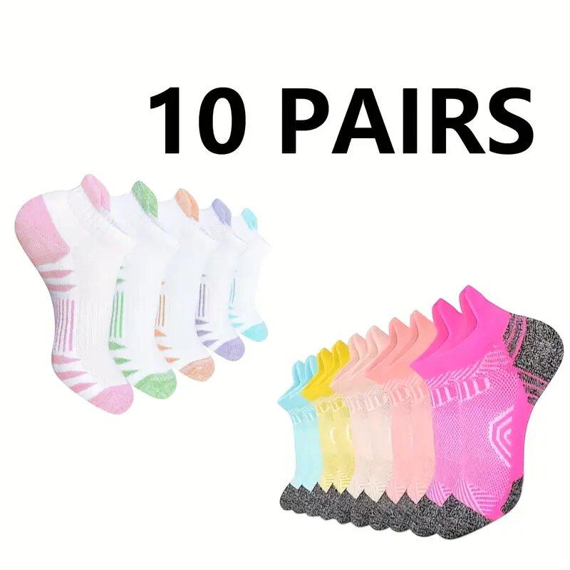 5 Pairs Men's Socks High-Quality Spring and AutumnThickened Breathable Boat Socks Low Cut Shallow Mouth Socks Men's Casual Socks