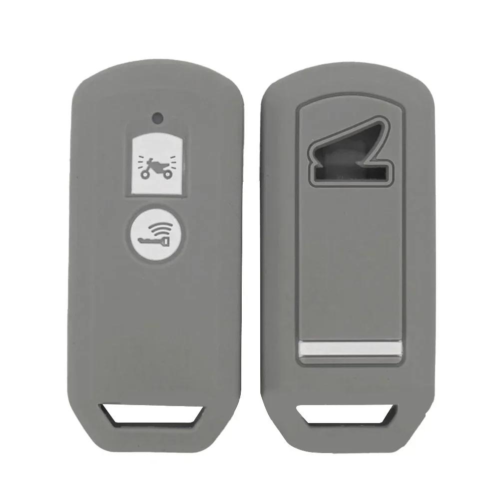 Silicone Key Case For Honda For PCX 150 For X-ADV SH125 Scoopy SH300 For 125 300 2016-2018 2 Buttons Motor Scooter