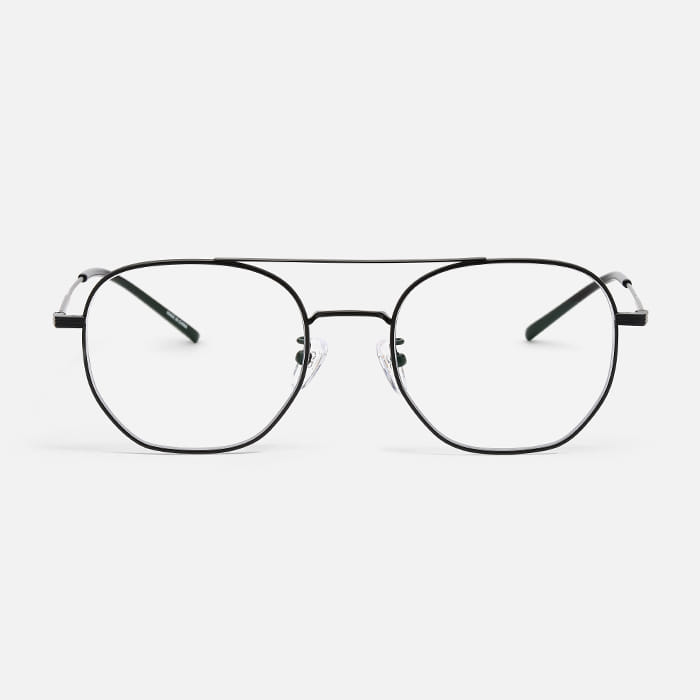 Byumaeb Hey_Full Titanium Ultra-Lightweight Double-Bridge Polygon