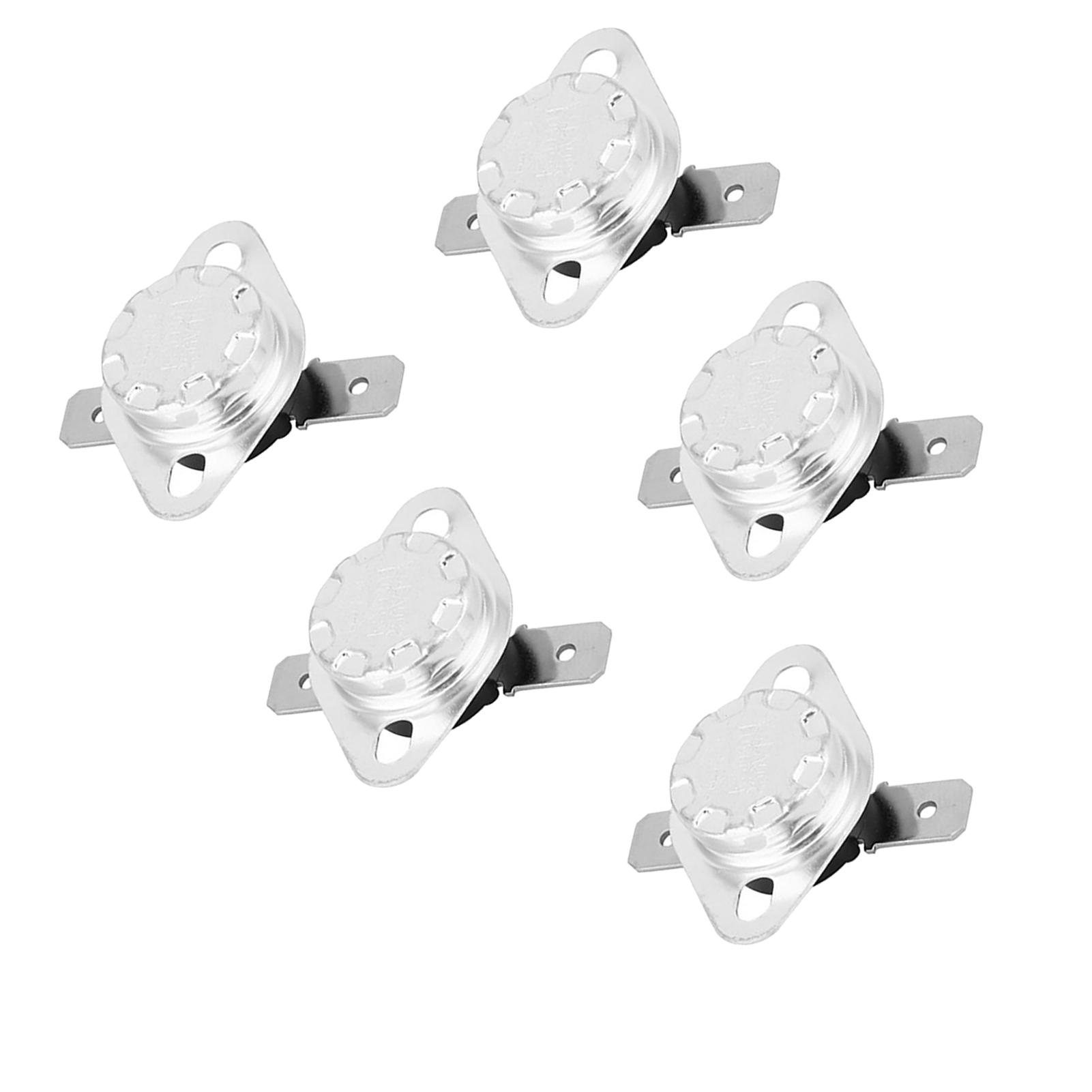 

5 шт. Термостатний перемикач KSD301 Термостат 250 В 15 А Нормальний закритий перемикач контролю температури