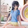 Rascal Does Not Dream Of A Dear Friend Pvc Anime Girl Sleepwear Figurine With Pillow Collectible Gift For Fans