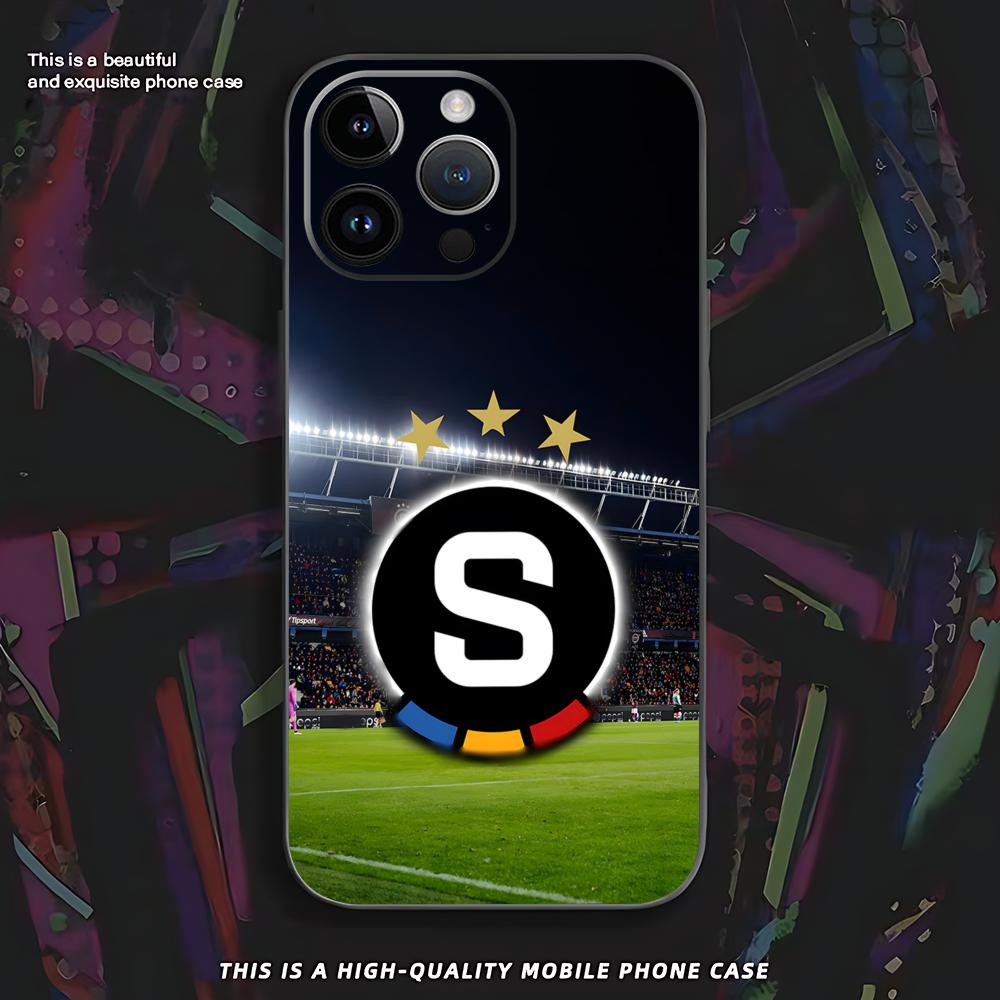 

F-FC Sparta Prah Phone Case For iPhone 17 air 16 e 15 14 13 12 11 XS XR Plus Mini Pro Max Soft black Cover iPhone 12