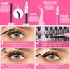 504 Clusters Of Single-Cluster False Eyelashes 8-16Mmdiy Segmented Natural Dense D-Curve Self-Grafting