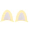 2pcs Motorcycle Helmet Cat Ears Cute Electric Car Motocross Stickers Driving Styling Universal Helmet Decoration Accessories