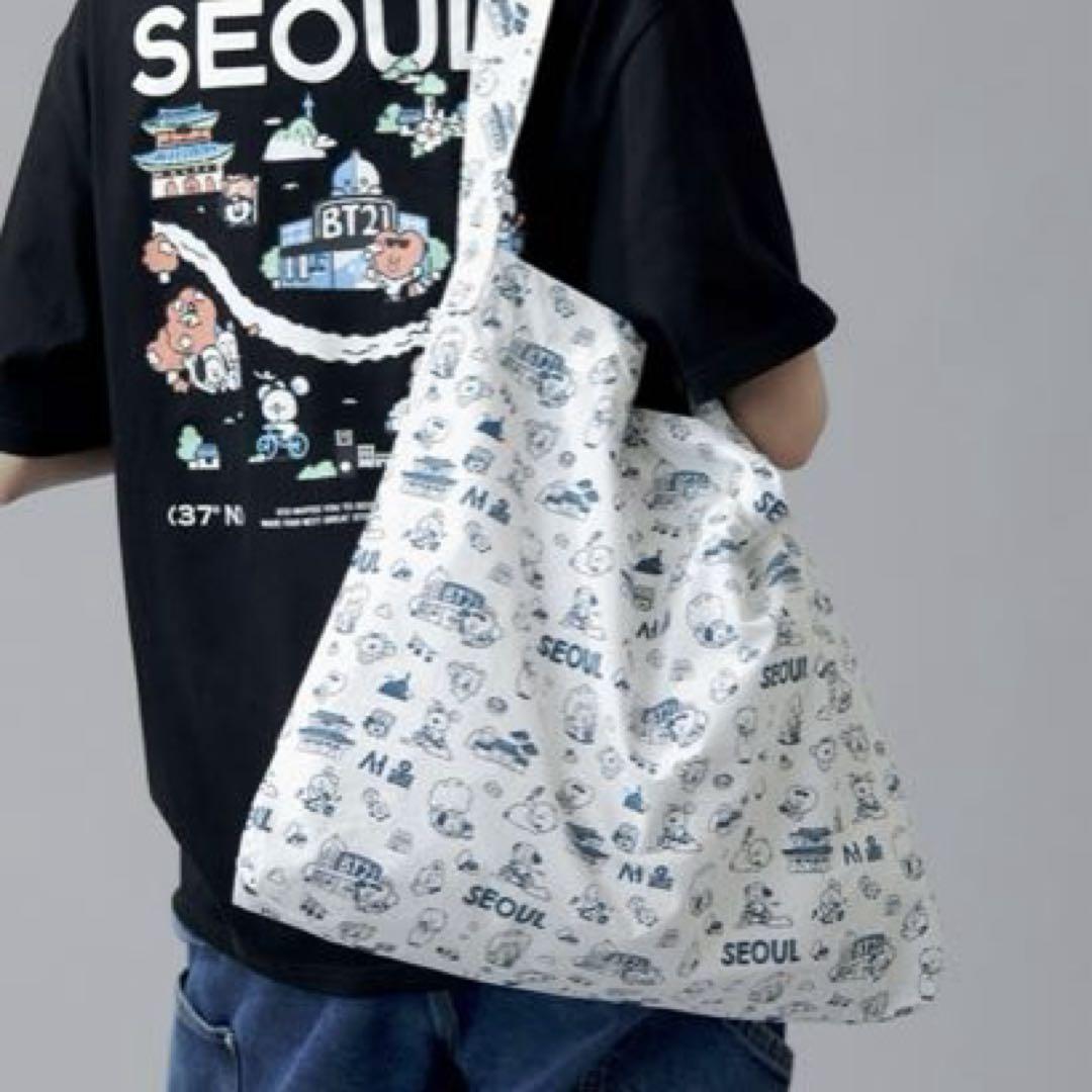 

[USED] Korea exclusive BT21 Seoul edition eco bag shoulder bag