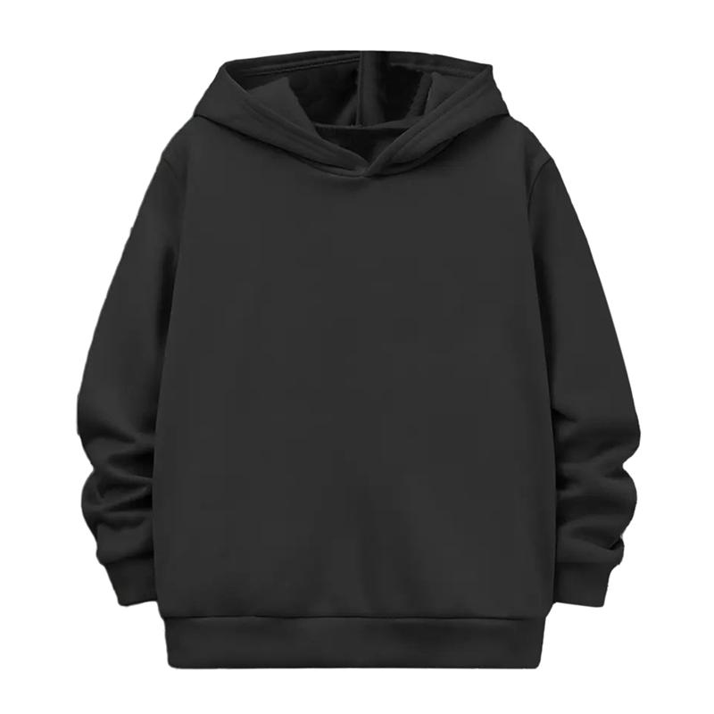 

4-14 Years Kids Boys Hooded Sweatshirt Back Demon Print Pollover Top 13-14Y