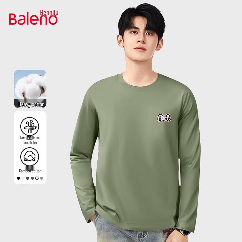 Baleno Pure Cotton Long Sleeve Casual T-Shirt